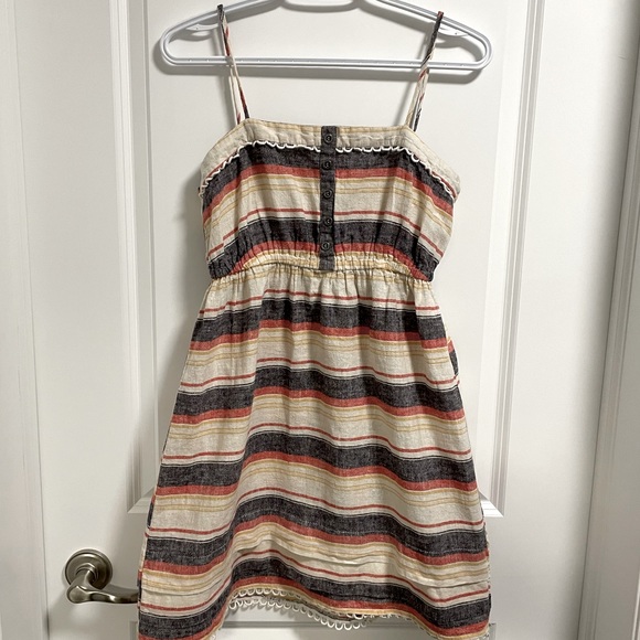 Quiksilver Dresses & Skirts - Quicksilver Chambray stripe dress Size S
